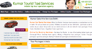 car rentals delhi - khushi web solution