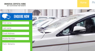 innova crysta car hire in delhi - khushi web solution