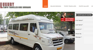 luxury tempo traveller - khushi web solution