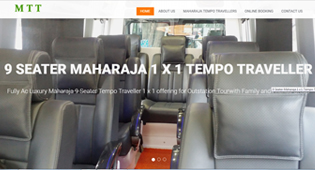 maharaja tempo traveller hire - khushi web solution