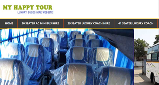 luxury buses hire in gujarat - khushi web solution