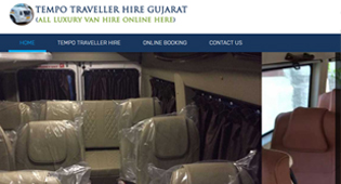 tempo traveller hire in gujarat - khushi web solution
